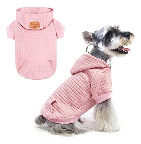 Suéter Con Capucha Para Perros Pequeños Y Medianos Con Bolsi