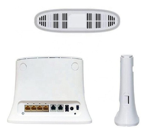 Imagen 3 de 7 de Modem Router Zte Mf283u Sim Internet 4g Pto Venta Rj11 Wifi