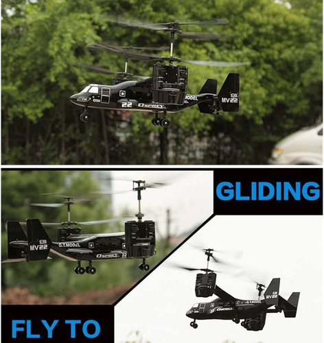 2.4g Control Remoto Modelo Combate Military Helicóptero Rc