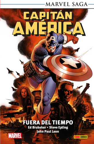 Capitan America N 01 Fuera Del Tiempo, De Ed Brubaker, John Paul Leon, Steve Eptin. 651, Vol. 1. Editorial Panini Comics, Tapa Blanda, Edición 1 En Castellano, 2025