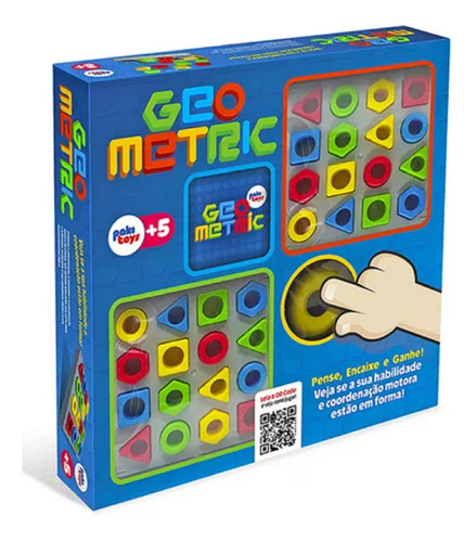 Paki Toy Geo Metric - Juego De Mesa En Español