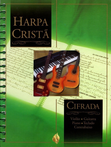 Livro Harpa Cristã Cifrada Cpad Hinário + Mapa De Acordes