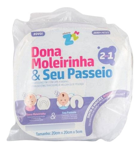 Travesseiro Para Bebê Dona Moleirinha E Seu Passeio Fibrasca