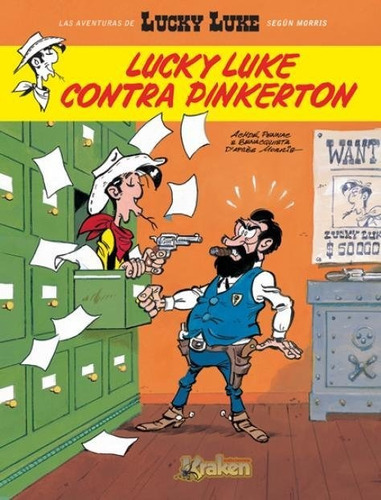 Lucky Luke Contra Pinkerton, De Pennac, Achdé. Editorial Ediciones Kraken, Tapa Dura En Español