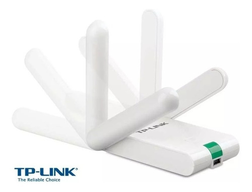 Imagen 2 de 9 de Placa De Red Wifi Usb Tp Link Tl-wn822n 300mbps 2 Antena 2.4