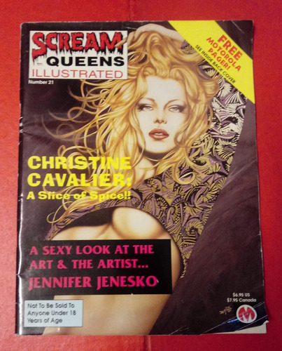 Scream Queens Illustrated 21 1998 Magazine Usa Revista