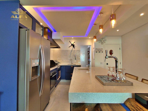 Imagem 8 de 22 de Apartamento Na Praia, 2 Dormitórios, 2 Suítes, 1 Vaga, 2 Quadras Do Mar Pitangueiras. - Ap1057