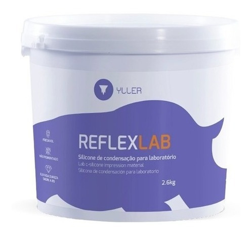 Silicona Dental Reflexlab Por Condensación 2600gr Yller 