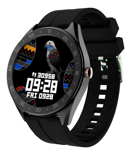 Smartwatch Lenovo R1 Black Color de la caja Negro Color de la malla Negro Color del bisel Negro