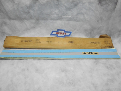 Moldura Lateral Para Silverado Original Gm Americana