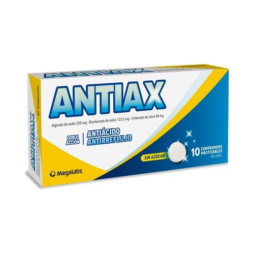 Antiax 10 Comprimidos