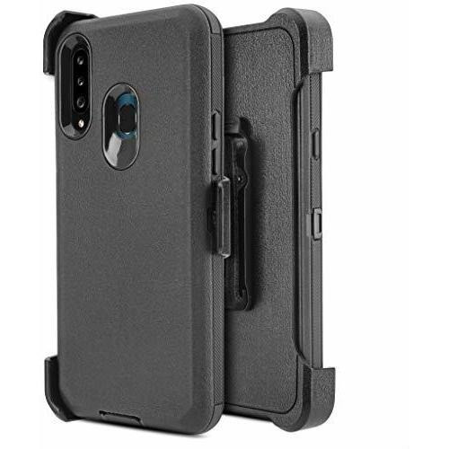 Customerfirst Diseñado Para Galaxy A20s Funda, Doble Capa Fu