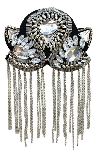 2 Charreteras De Diamantes Con Cuentas Hechas A Mano