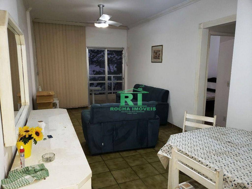 Imagem 1 de 10 de Apartamento Na Praia, Vista Para O Mar, Sacada, 2 Dormitórios, Pitangueiras, Guarujá/sp. - Ap5427