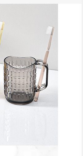 Vaso Para Cepillo De Dientes, 280 Ml, Multifuncional, Transp
