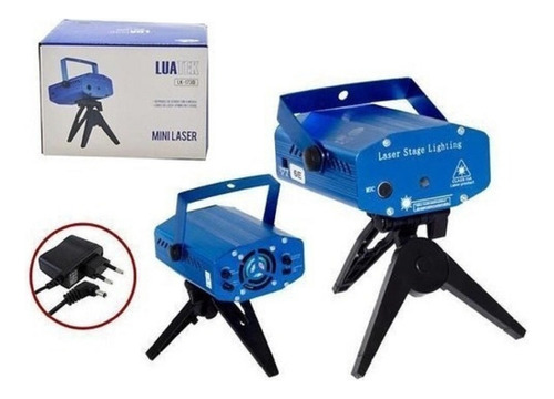 Mini Laser Projetor Iluminação Holografico Luatek Lk-173b