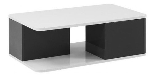 Imagen 4 de 9 de Mesa De Centro Moderna Poliuretano Alto Brillo Ref Prestigio