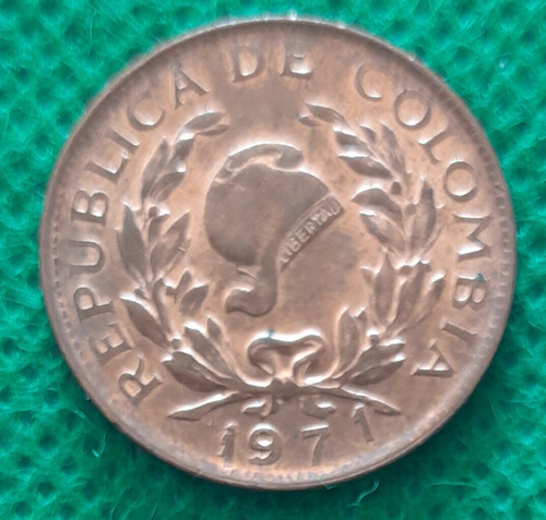 Moneda De 5 Centavos Año 1971,  Sin Circular 