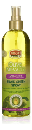 African Pride Braid Sheen Extra Spray, 12 Onzas