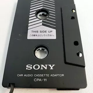 Vintage Sony Model Cpa-11 Car Audio Cassette Tape Adapter Cd