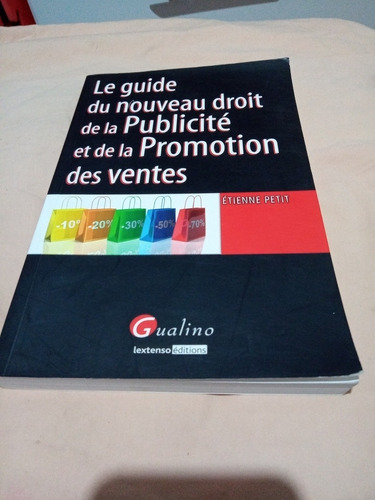 Livro Le Guide Du Nouveau Droit De La Publicité - Étienne
