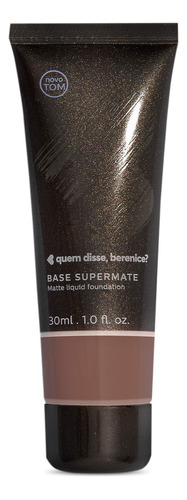 Base de maquiagem em líquida Quem Disse, Berenice? Quem Disse, Berenice? Base Líquida Supermate Base Líquida Supermate tom água - 1mL