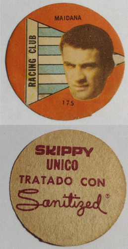 Figurita Album Fulbito De 1964 De Racing Club Maidana 