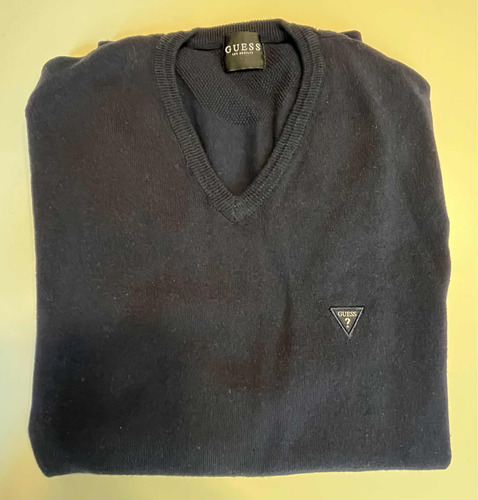 Sweater Pullover Marca Guess Nuevo Color Azul Oscuro