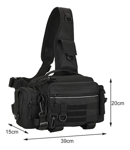 B-p Pechera Multifuncion Multicompartimientos Pesca Tactico