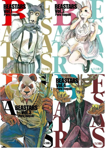 Ivrea - Beastars - Serie Completa 11 Tomos - Nuevo !!