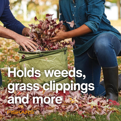 Fiskars Kangaroo Bolsa Plegable De Jardín Para Residuos D