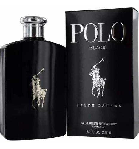 Ralph Lauren Polo Black 200ml 100% Original (sello Asimco)