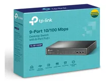 Comprar Switch Poe Tplink Tl-sf1009p 9 Puertos 10\u002F100 8 Puertos Poe+