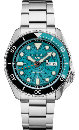 Reloj Seiko Srpj45 5 Sports Automático Para Hombre Con Esfer