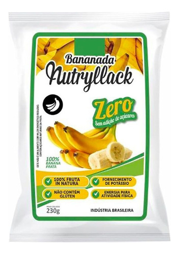 Bananada Zero Nutryllack 230g