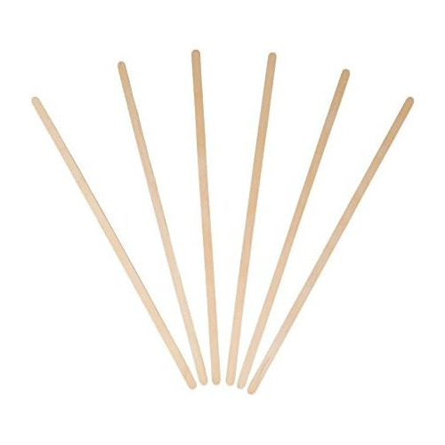 Palitos De Madera Revolver Café De Abedul Sostenible C...