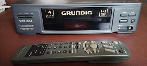 Videograbadora Grundig Vcr384 Funcionando 