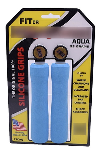 Alças de atletismo Esi Grips Fit Cr Silicon Light Blue