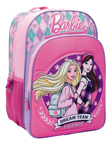 Mochila Barbie Dream Team 16  New Original Ar1 11648 Ellobo