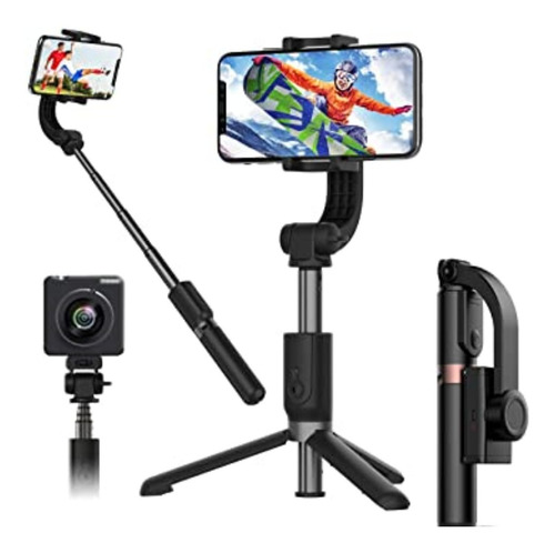 Imagen 3 de 5 de Gimbal Estabilizador De Imagen De Mano 360 ° Auto Balance