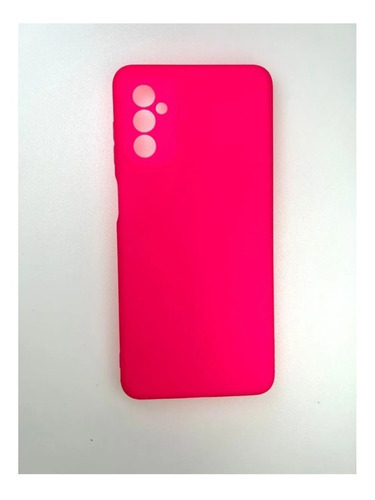 Case Capinha Case Ccs Aveludada Para Samsung Galaxy Cor Pink Galaxy M52