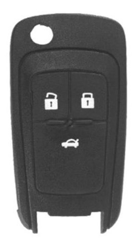 Capa Frontal Controle Alarme 3 Botões Chevrolet Onix Prisma
