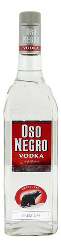 Pack De 6 Vodka Oso Negro 1 L