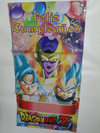 Lona Impresa 1mx50cm Fiesta Cumpleaños Goku Dragon Ball Z | MercadoLibre Lona Impresa 1mx50cm Fiesta Cumpleaños Goku Dragon Ball Z | MercadoLibre