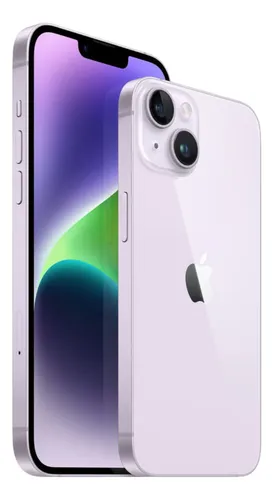 iPhone14 128 パープル　128GB lighteningケーブル2本 Apple iPhone 14 128GB 5G - vitrine - Tela Super Retina XDR OLED