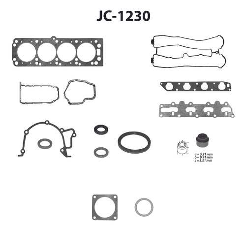 Empaque Completo Chevrolet Astra 2004 - 2006