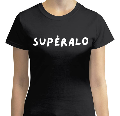 Playera Manga Corta Diseño Superalo - Moda Divertida