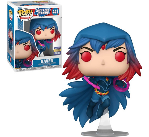 Pop! Funko Raven #441 | Justice League | Dc Comics