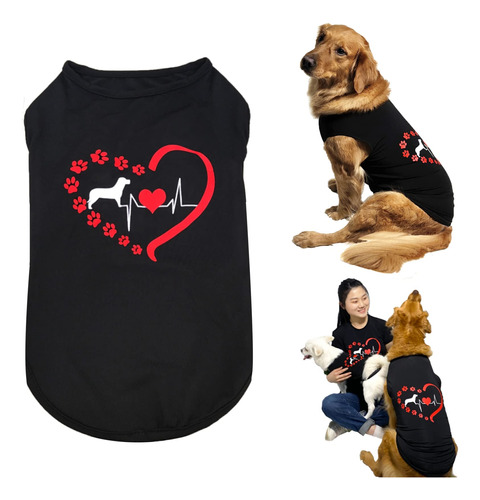 Camisa Para Perro Con Diseño De Cachorro De Amor, Camisa A.