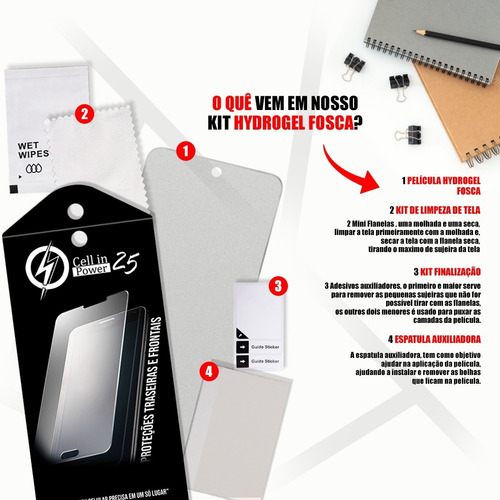 2 Pel. Frontal Hydrogel Hd Fosca P/ Zenfone 3 Deluxe Zs570kl